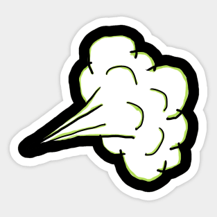 Fart Cloud Sticker